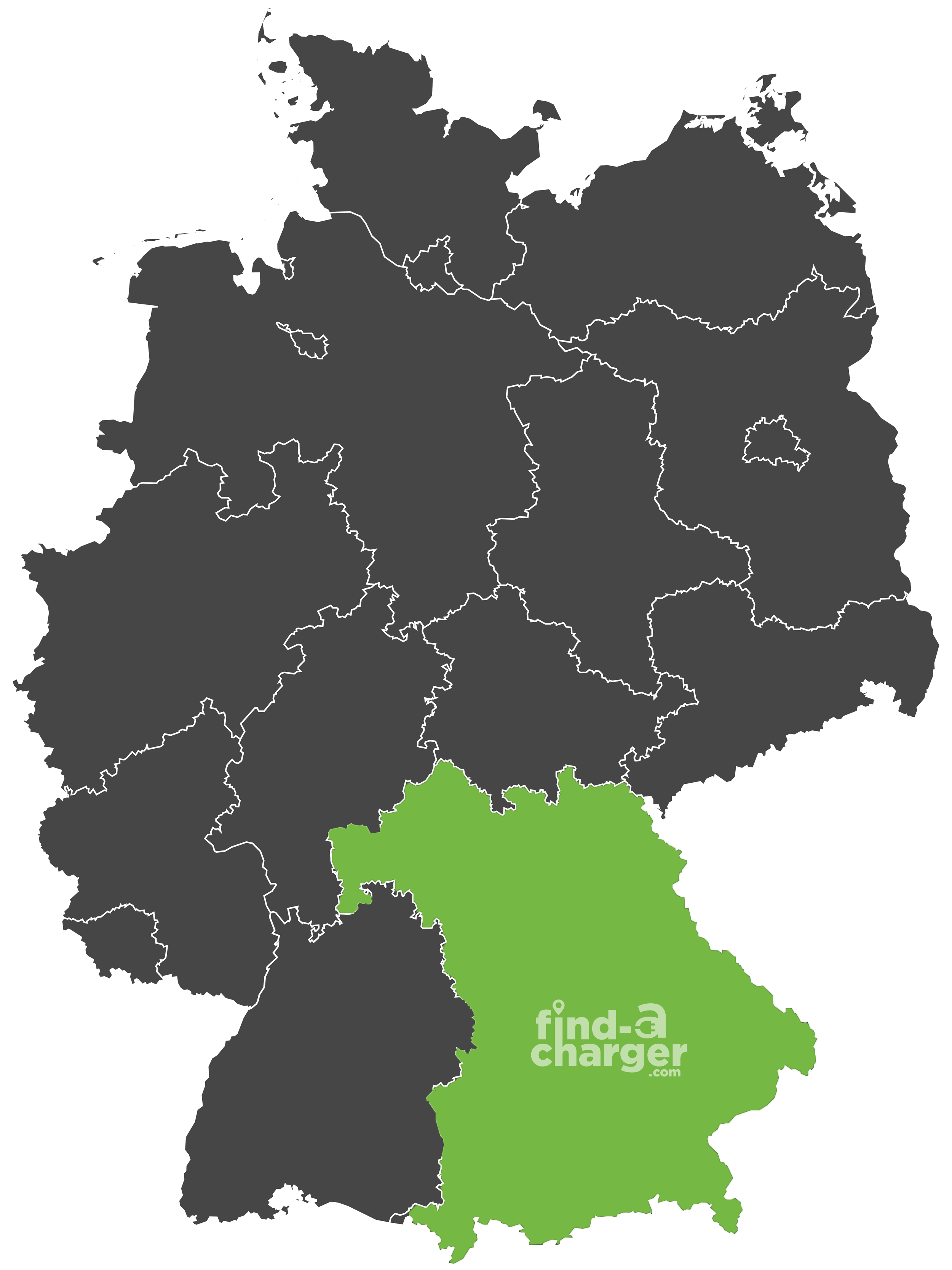 Ladestationen Bayern Karte