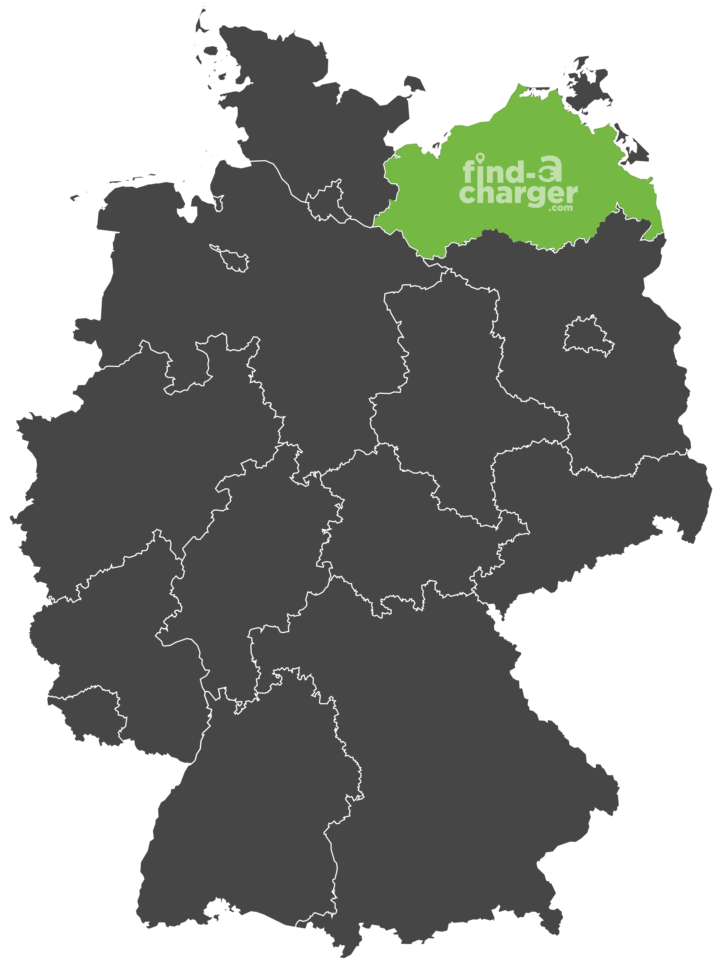 Ladestationen Mecklenburg-Vorpommern Karte