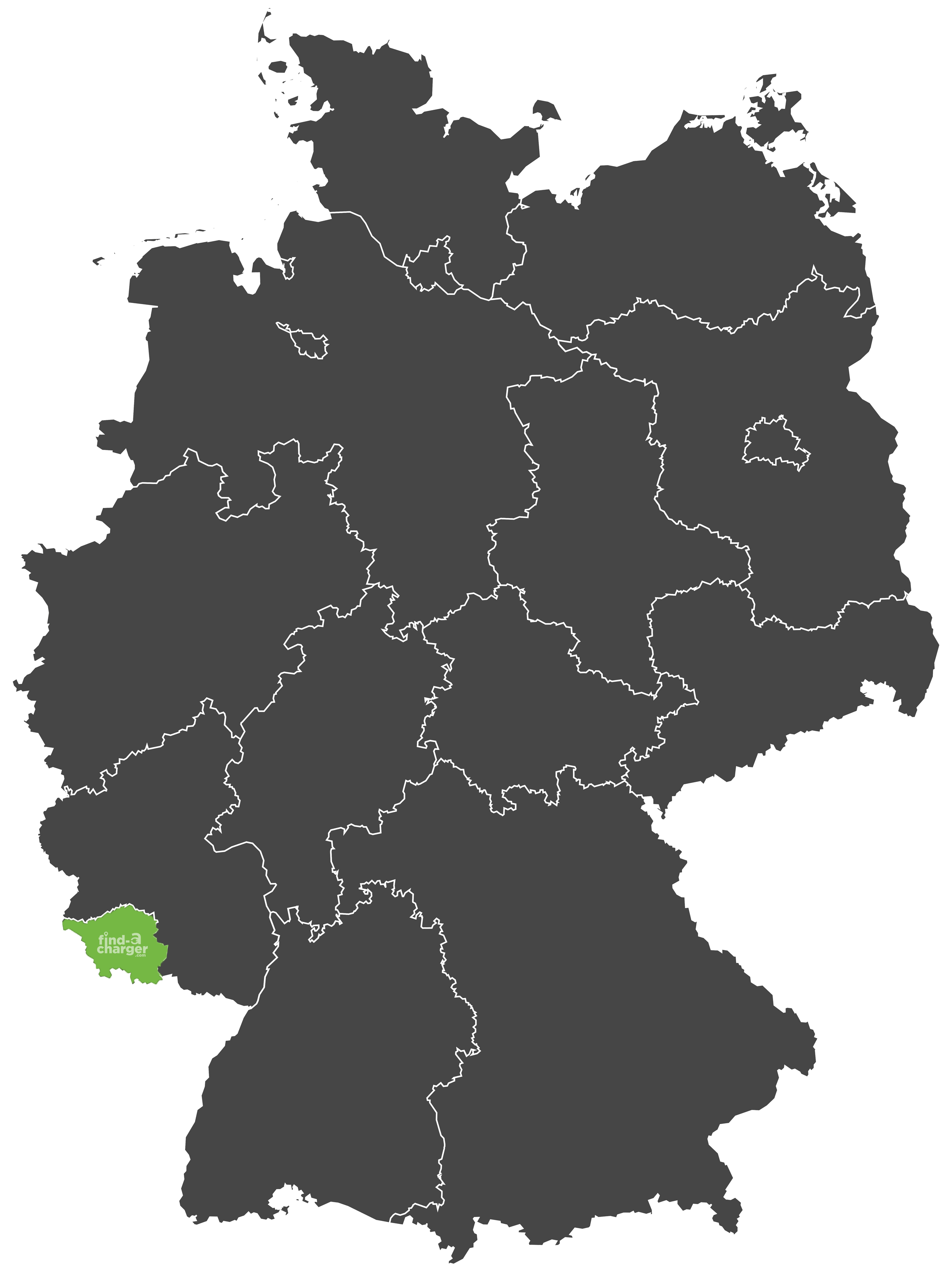 Ladestationen Saarland Karte
