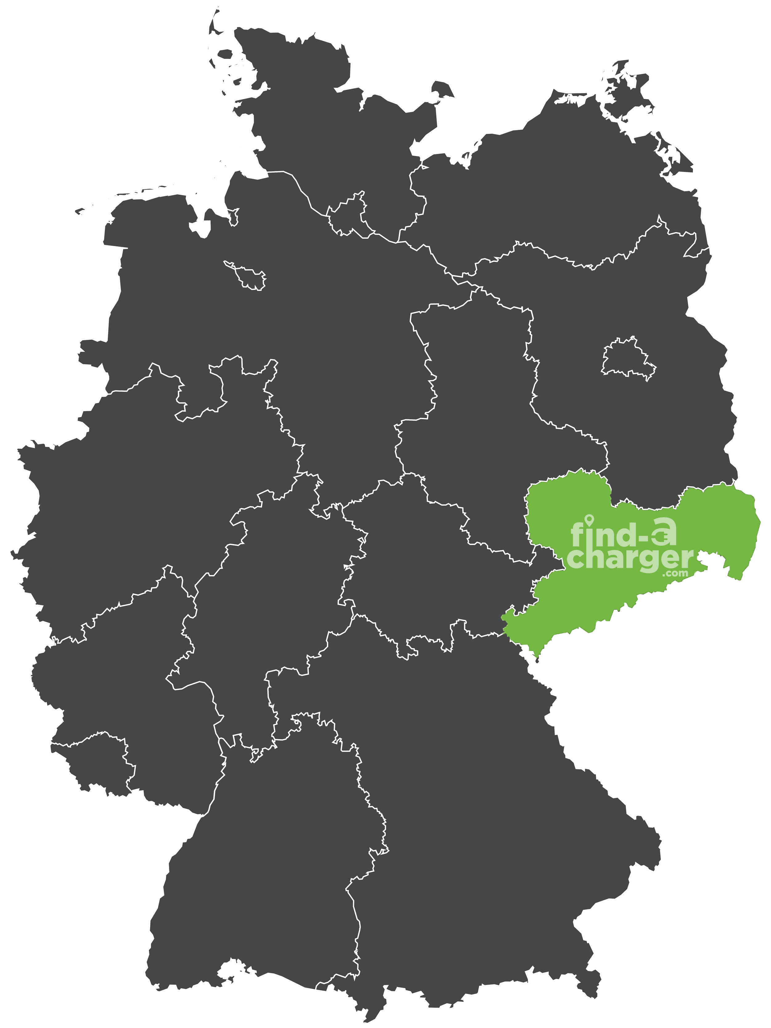 Ladestationen Sachsen Karte