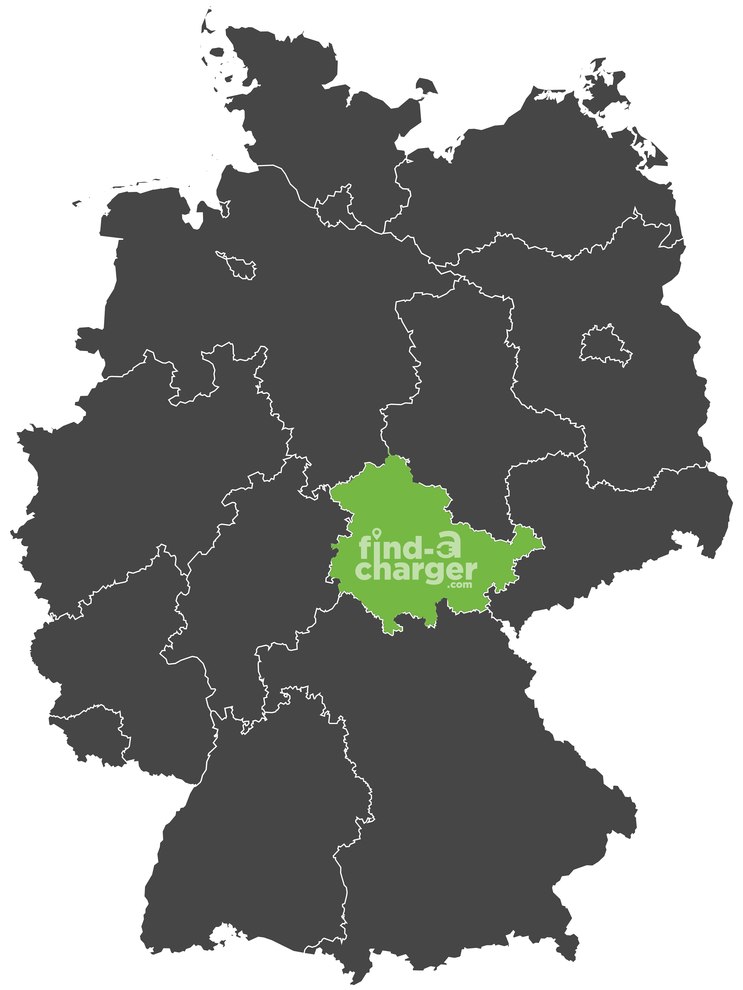 Ladestationen Thüringen Karte